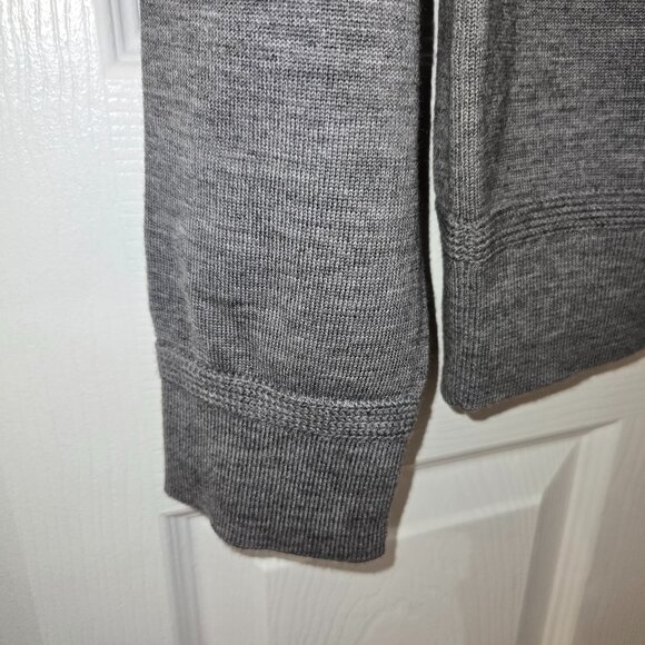 Polo Ralph Lauren Gray Wool Quarter Zip Sweater - Picture 3 of 8